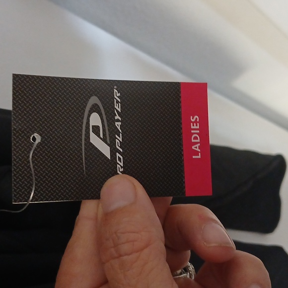 Pro Player Black Ladies Top - Picture 2 of 5